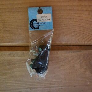 Conversation Concepts Vintage Shar-Pei all Black 2" Dollhouse Figurine